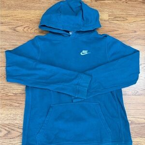 Nike boys Blue/Green Hoodie